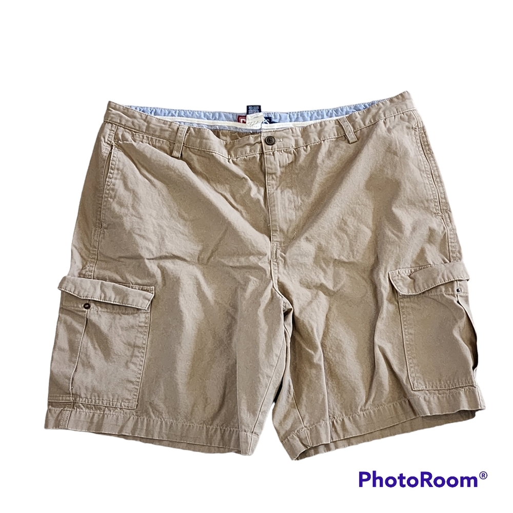 Mens Chaps Khaki Cargo Shorts Size 42